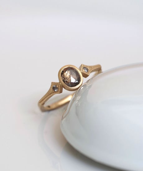 One of kind / Diamond Ring ＜K18YG＞ - R551CYG