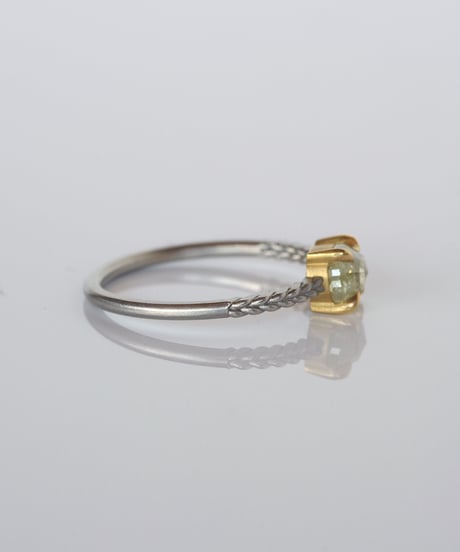 One of kind / Natural Diamond Ring ＜Pt / K18YG＞ - R820PTYG