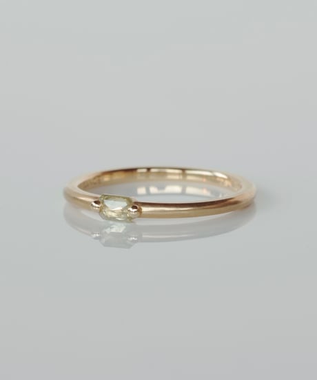 One of kind / Natural Diamond Ring ＜K18YG＞ - R163YG