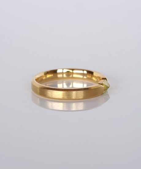 One of a kind / Natural Diamond Ring ＜K18YG＞ - R208YG