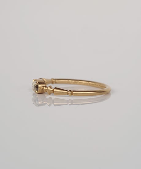 One of kind / Natural Diamond Ring ＜K18YG＞ - R202YG