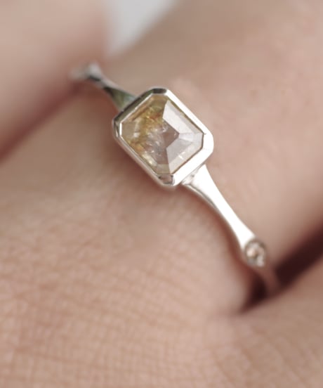 One of a kind / Diamond Ring ＜PT900＞ - R373C