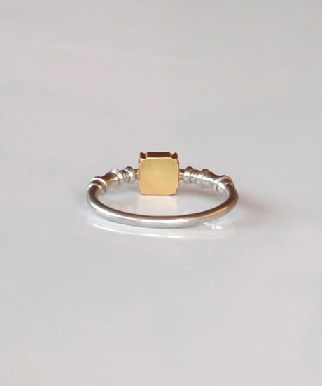 One of kind / Diamond Ring ＜Pt900,K18YG＞ - R515CYG