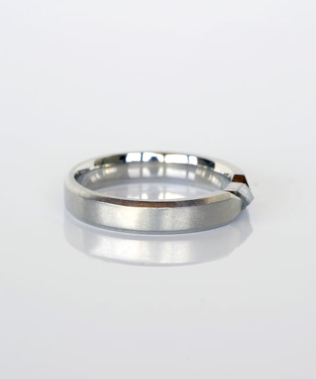 One of kind / Natural Diamond Ring ＜Pt＞ - R218PT