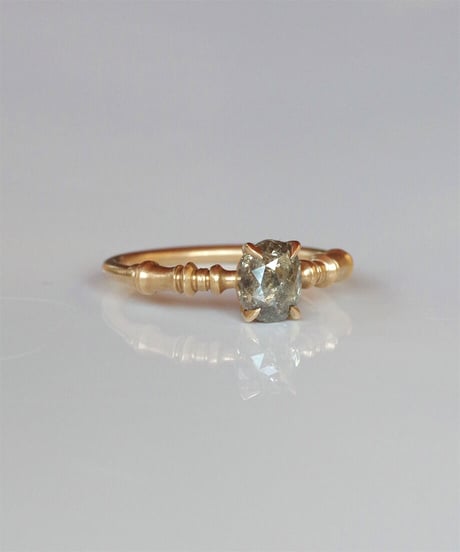 One of kind / Diamond Ring ＜K18YG＞ -R1158CYG