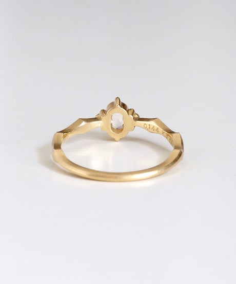 One of kind / Rosecut Diamond Ring ＜K18YG＞ -RR144C