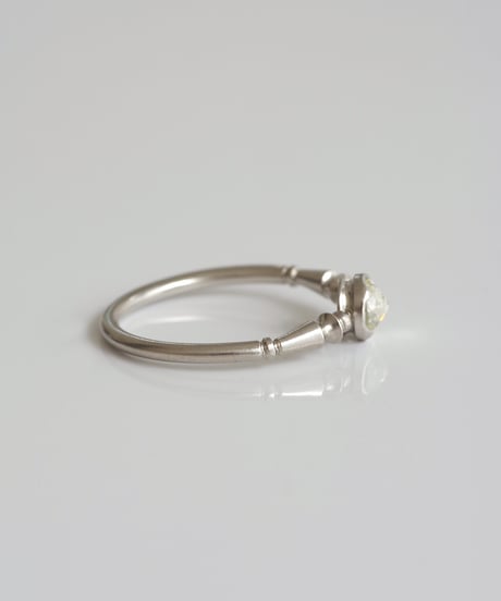 One of kind / Natural Diamond Ring ＜K18YG＞ -  R301PT