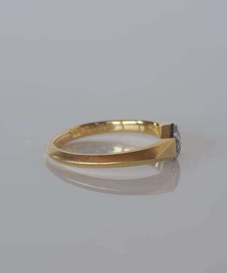 One of kind / Natural Diamond Ring ＜K18YG＞ - R465YG