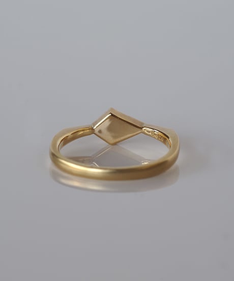 One of kind / Natural Diamond Ring ＜K18YG＞ - R526YG