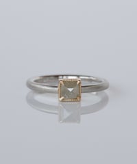 One of kind / Diamond Ring ＜PT/K18YG＞ - R716CPTYG