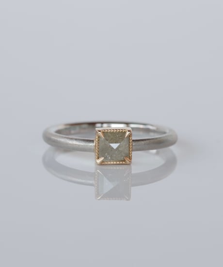 One of kind / Diamond Ring ＜PT/K18YG＞ - R716CPTYG