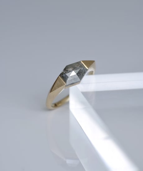 One of kind / Diamond Ring ＜K18YG＞ -R1290CYG