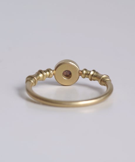 One of a kind / Diamond Ring ＜K18YG＞ - R500C