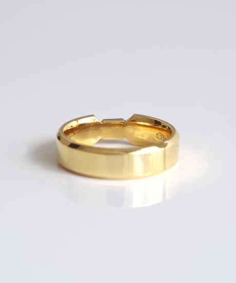 One of kind / Natural Diamond Ring ＜K18YG＞ - R307YG