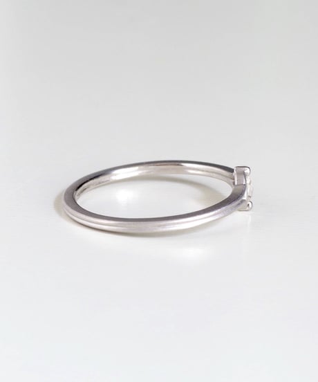 One of kind / Rosecut Diamond Ring ＜PT950＞ -RR090C