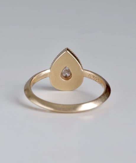 One of a kind / Diamond Ring ＜K18YG＞ - R328C