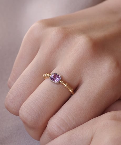 One of kind / Sapphire Ring ＜K18YG/Pt＞ - R570SYGPT