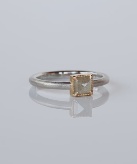 One of kind / Diamond Ring ＜PT/K18YG＞ - R716CPTYG