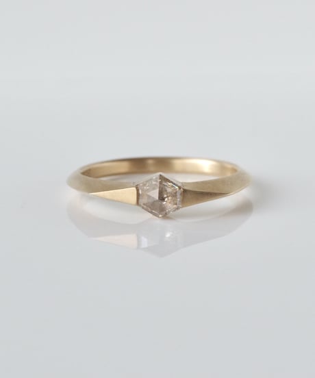 One of kind / Diamond Ring ＜K18YG＞ -R344C