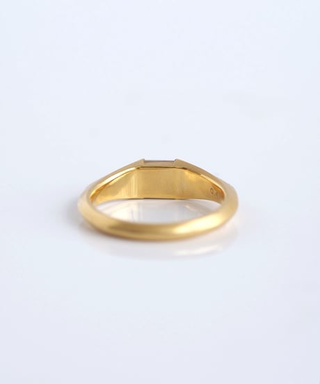 One of kind / Natural color Diamond ring ＜K18YG＞ - R493YG