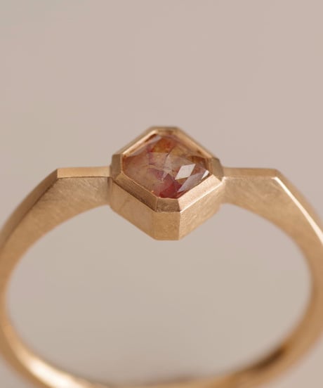 One of a kind / Diamond Ring ＜K18YG＞ - R395C
