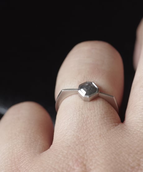 One of kind / Diamond Ring ＜Pt900＞ -R556CPT