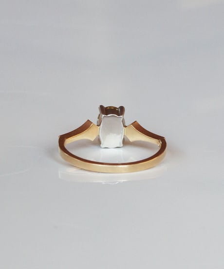 One of kind / Diamond Ring ＜K18YG,Pt900＞ -R984CYGPT