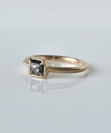 One of kind / Diamond Ring ＜K18YG＞ -R544C