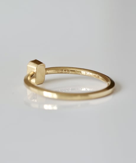 One of a kind / Diamond Ring ＜K18YG＞ - R228C
