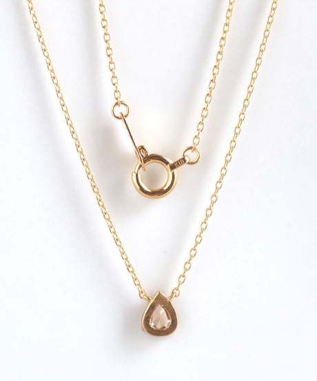 One of a kind / Rosecut Diamond Necklace ＜K18YG＞ - NR103C