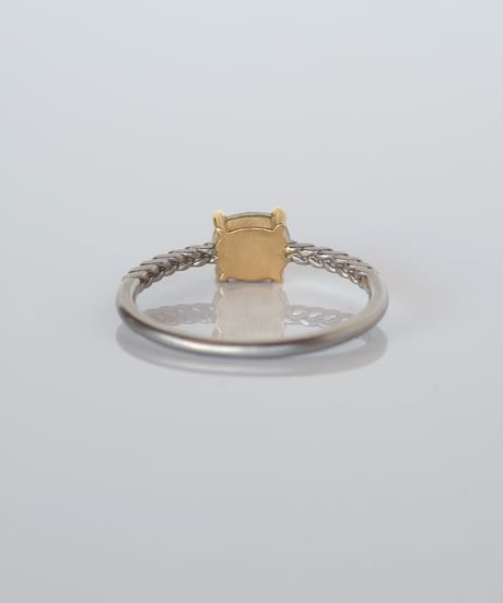 One of kind / Natural Diamond Ring ＜Pt / K18YG＞ - R820PTYG