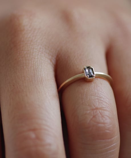 One of a kind / Diamond Ring ＜K18YG＞ - R157C
