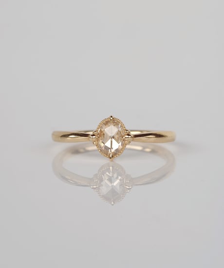 One of kind / Natural Diamond Ring ＜K18YG＞ - RC227YG