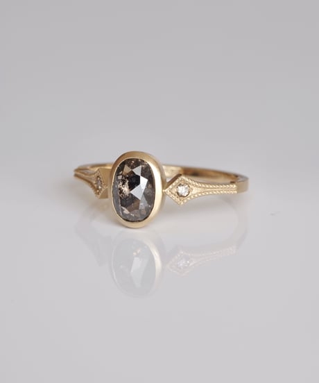 One of kind / Diamond Ring ＜K18YG＞ - R1170CYG