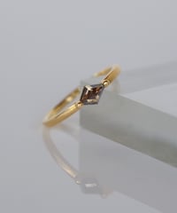 One of kind / Natural Diamond Ring ＜K18YG＞ - R521YG
