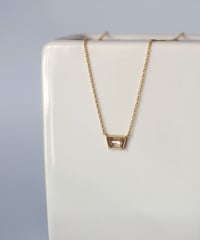 One of a kind / Natural Diamond Necklace ＜K18YG＞ - N345YG