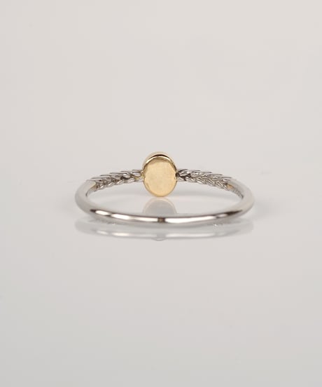 One of kind / Natural Diamond Ring ＜Pt/K18YG＞ - R222PTYG