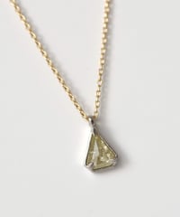 One of a kind / Natural Diamond Necklace ＜K18YG,PT950＞ - N364C