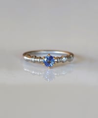 One of kind / Sapphire Ring ＜Pt / K18YG＞ - R490SPTYG