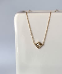 One of a kind / Natural Diamond Necklace ＜K18YG＞ - N469YG