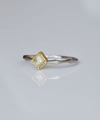 One of kind / Diamond Ring ＜Pt950/K18YG＞ - R377CPTYG