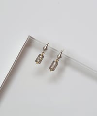 One of a kind / Natural DIAMOND earrings ＜Pt/K18YG＞ - SD-E685PTYG