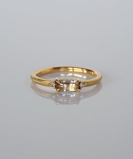 One of kind / Natural Diamond Ring ＜K18YG＞ - R541YG
