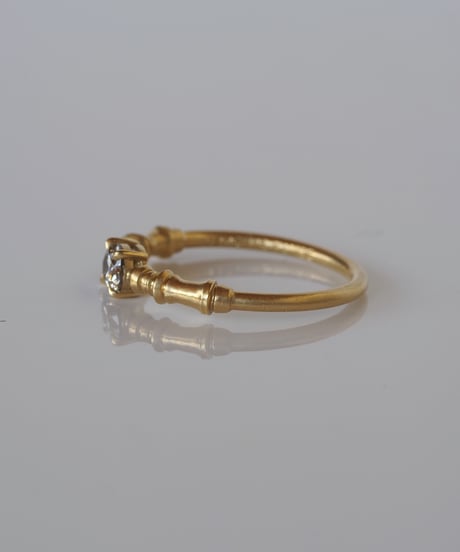 One of kind / Natural Diamond Ring ＜K18YG＞ - R325YG