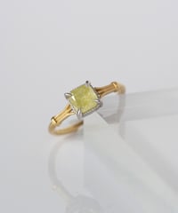 One of kind / Natural Diamond Ring ＜K18YG / Pt＞ - R1035YGPT