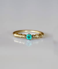 One of kind / Emerald Ring ＜K18YG＞ - R33MEYG