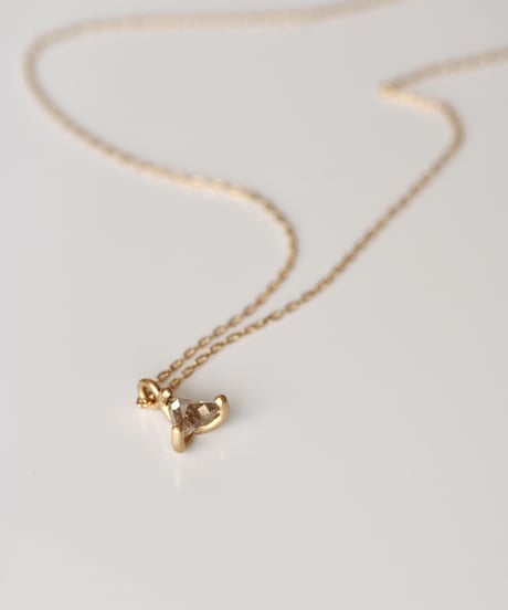 One of a kind / Natural Diamond Necklace ＜K18YG＞ - NFCYG