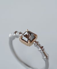 One of kind / Diamond Ring ＜Pt900,K18YG＞ - R515CYG