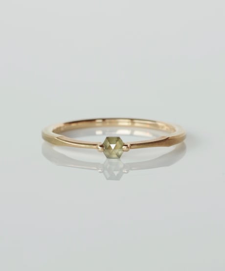 One of kind / Diamond Ring ＜K18YG＞ - R179CYG