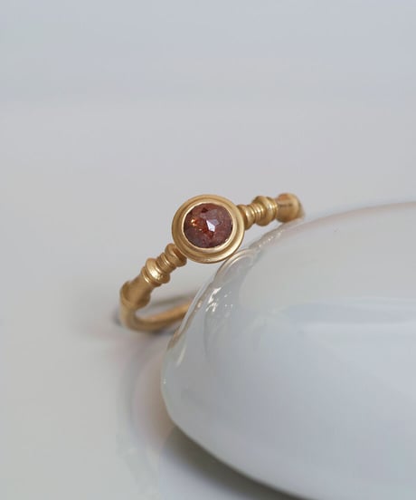 Fuligoshed / One of kind / Diamond Ring ＜K18YG＞ - R486CYG